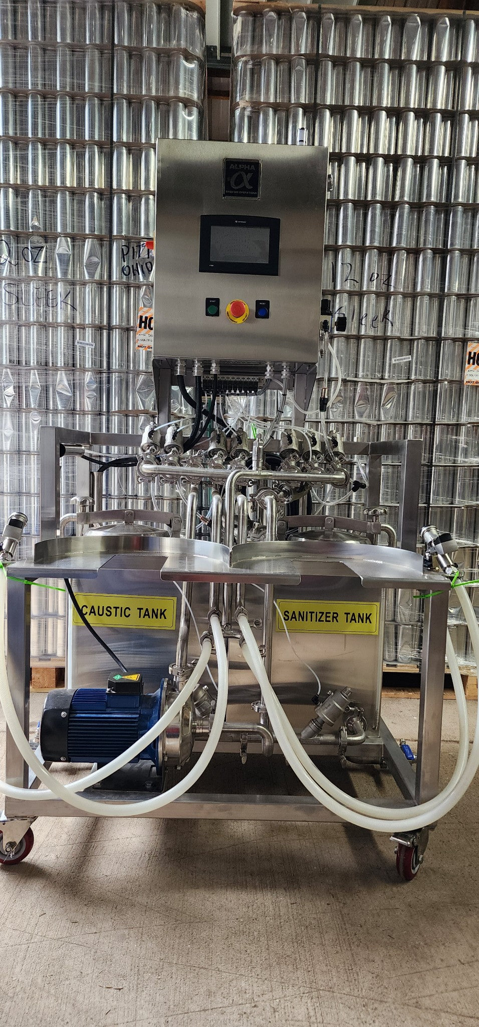 2022 Lightly Used Alpha Wash Dog Jr. Keg Washer